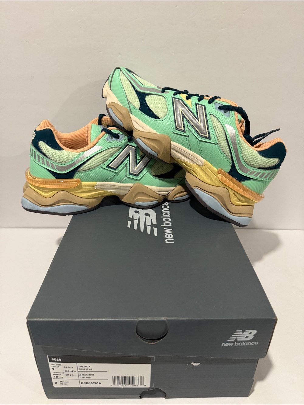NB9060 'Sweetgrass Deep Ocean' Sz: 6.5 / 9 (U9060TMA)